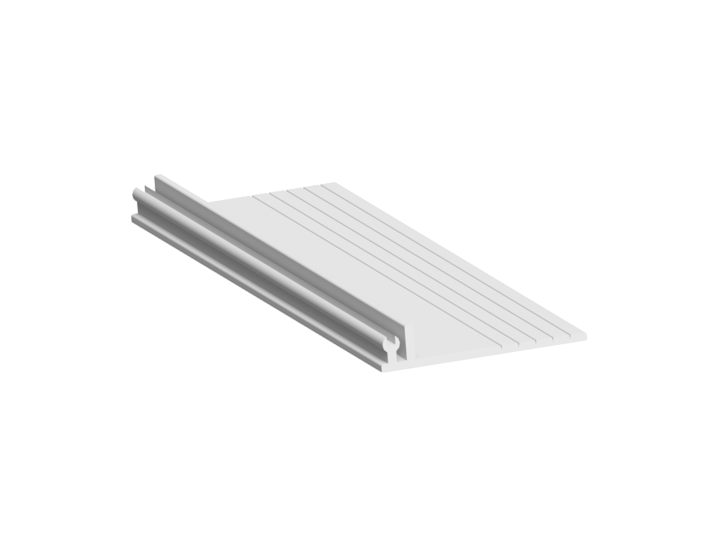 1.5in "Ball" Frame Extender, Vinyl Trim