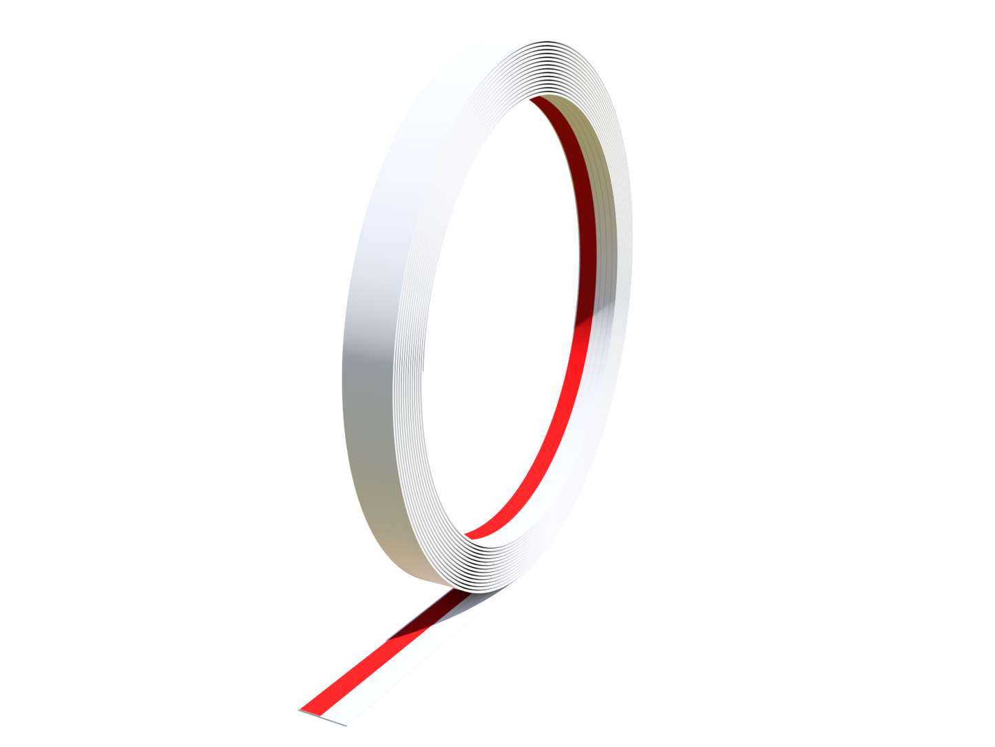 1.75" x 250' Vinyl Flat Trim Roll